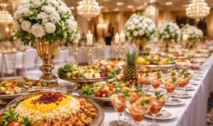 انتخاب منوی غذایی مراسم